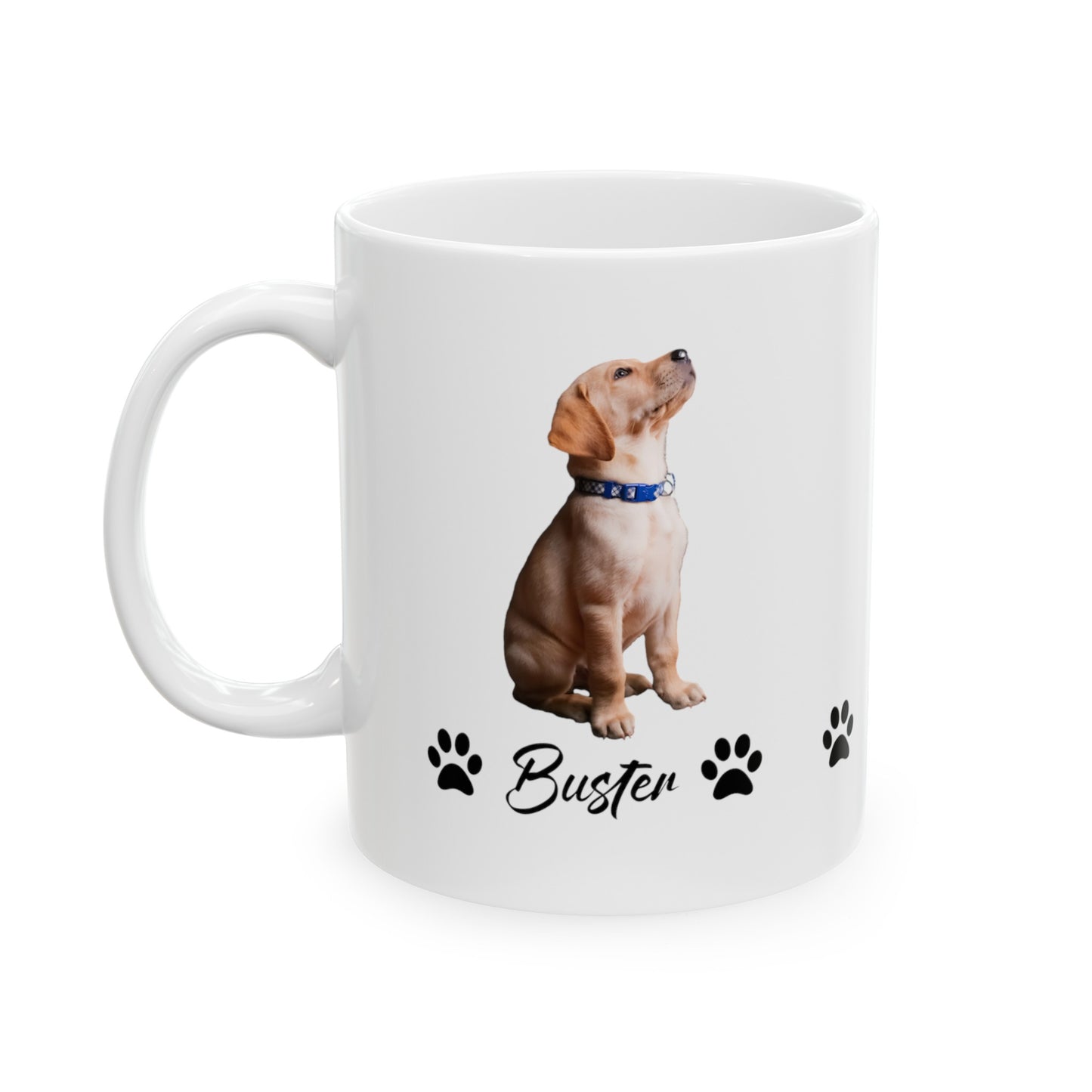 Pet Dog Mug with your pet´s name and picture