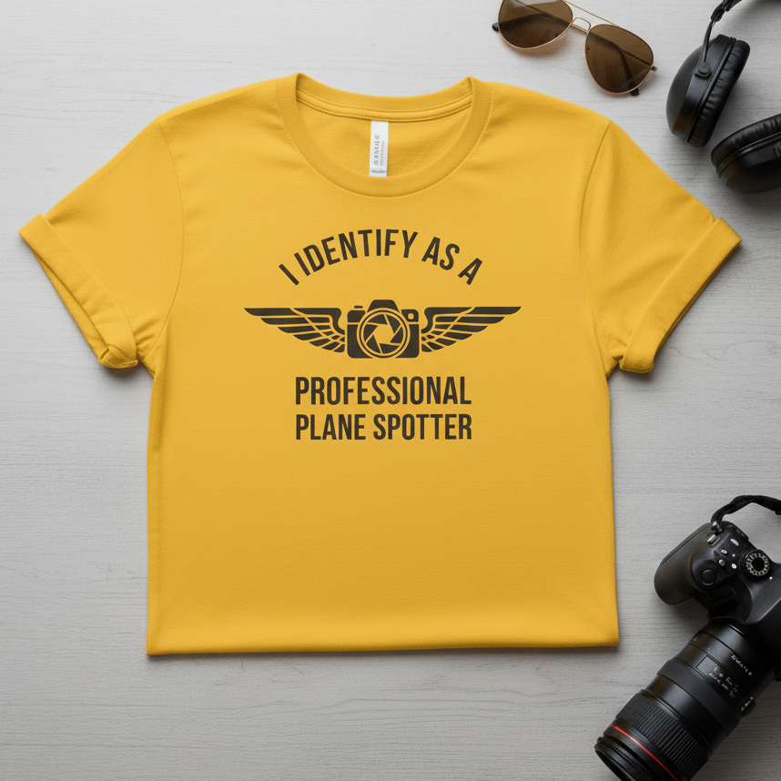 Professional Plane Spotter T-Shirt