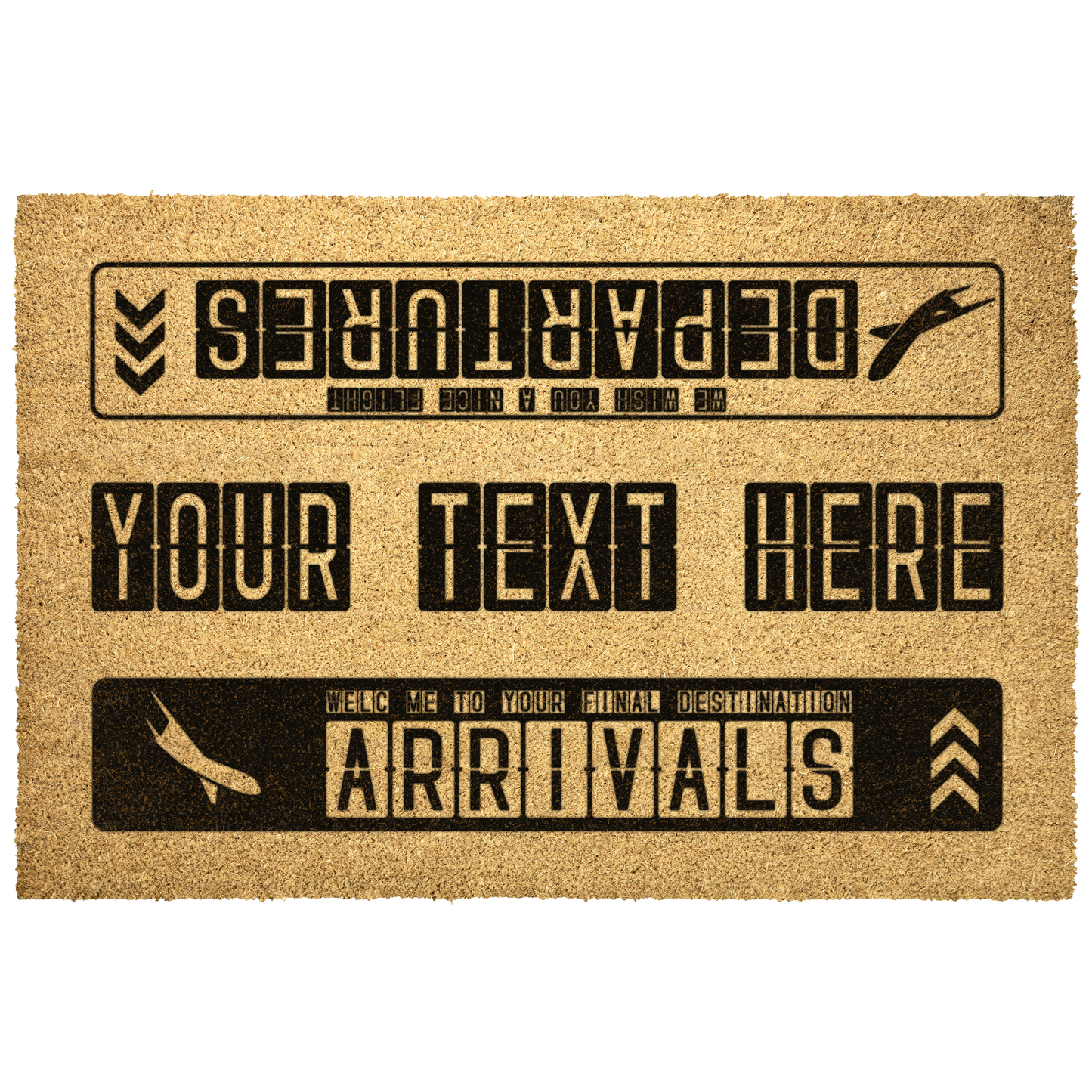 Custom Aviation Doormat