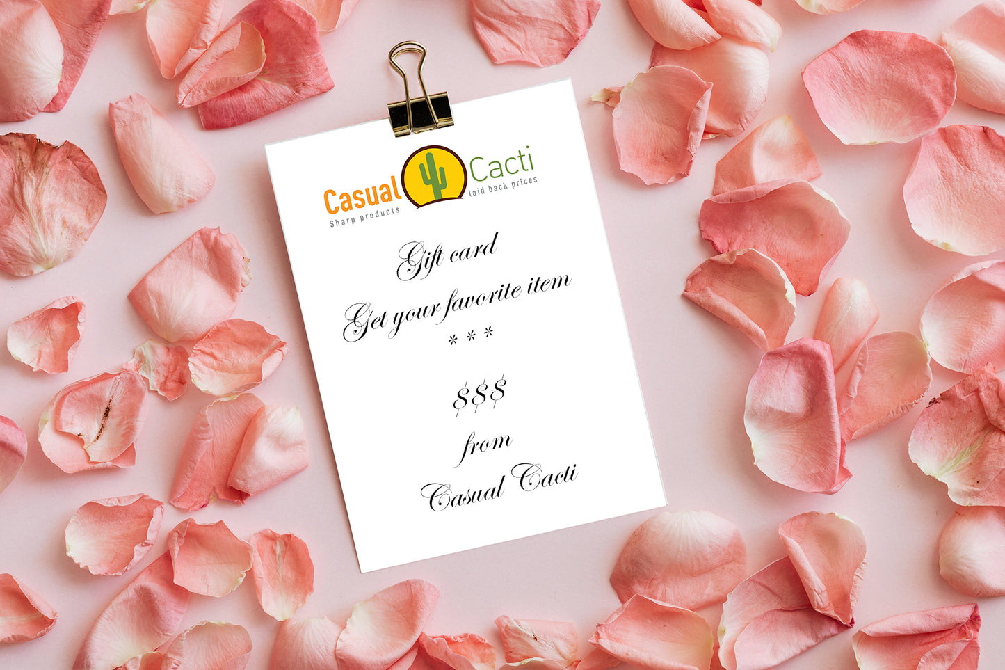 Gift card - the gift of picking all by yourself!