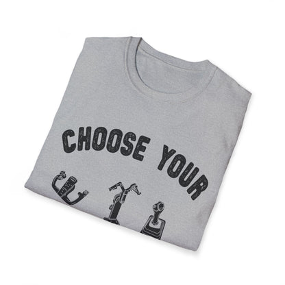 Choose Your Weapon - to fly the plane!