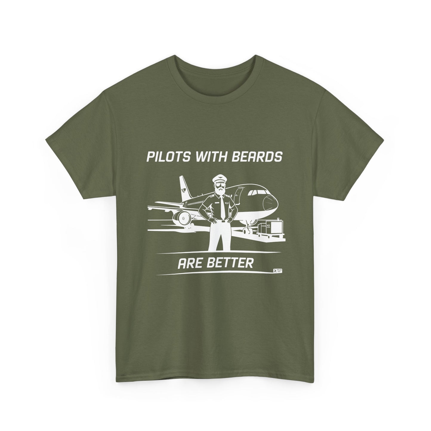 Pilots with beards are better