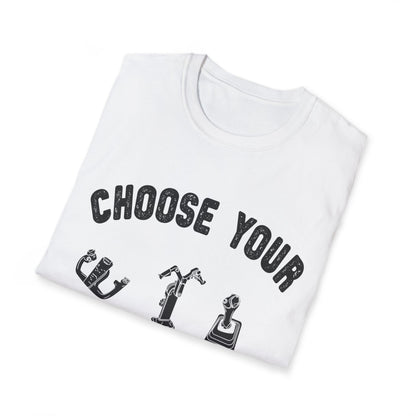 Choose Your Weapon - to fly the plane!