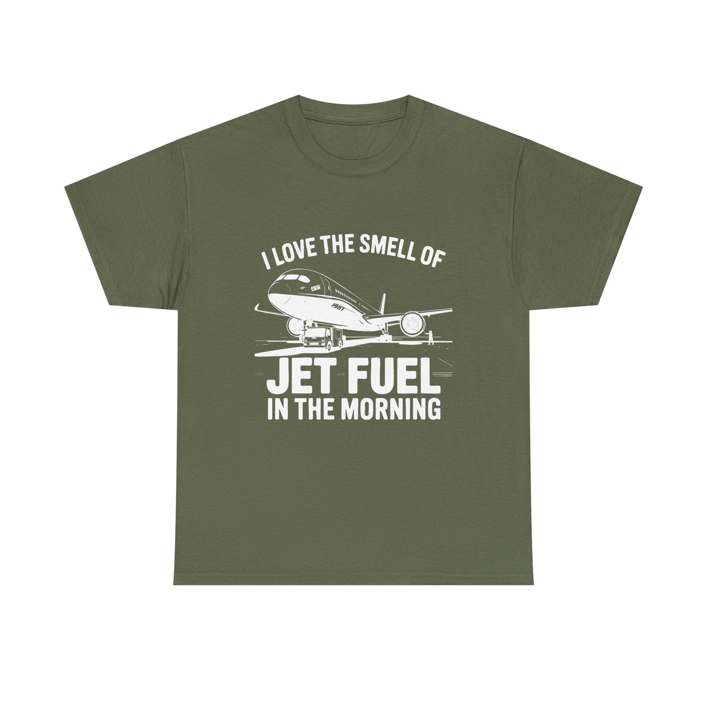 I love the smell of jet fuel in the morning