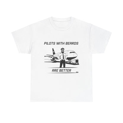 Pilots with beards are better