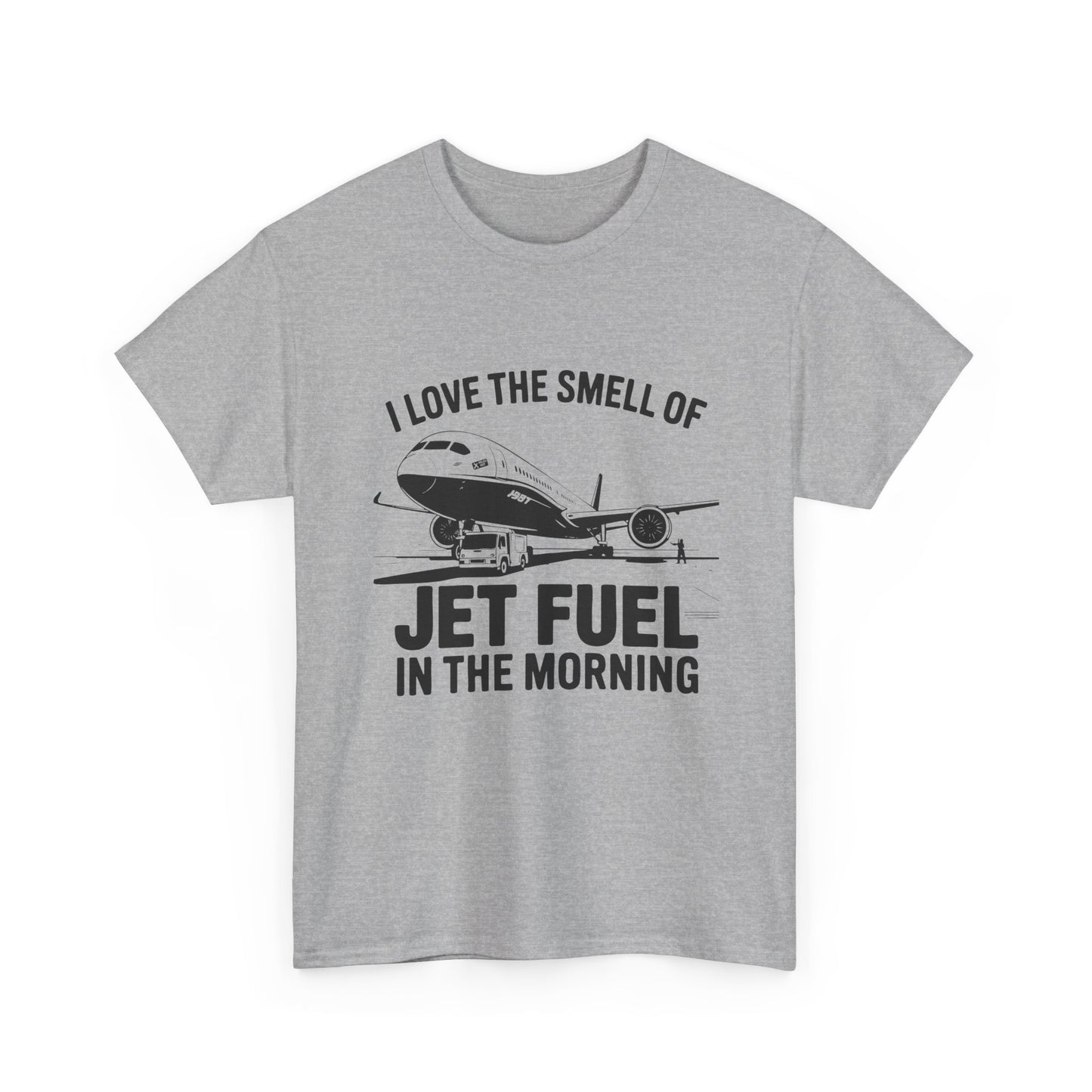 I love the smell of jet fuel in the morning