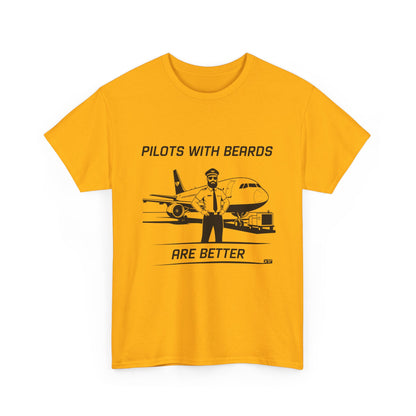 Pilots with beards are better