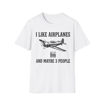 I like airplanes and maybe 3 people
