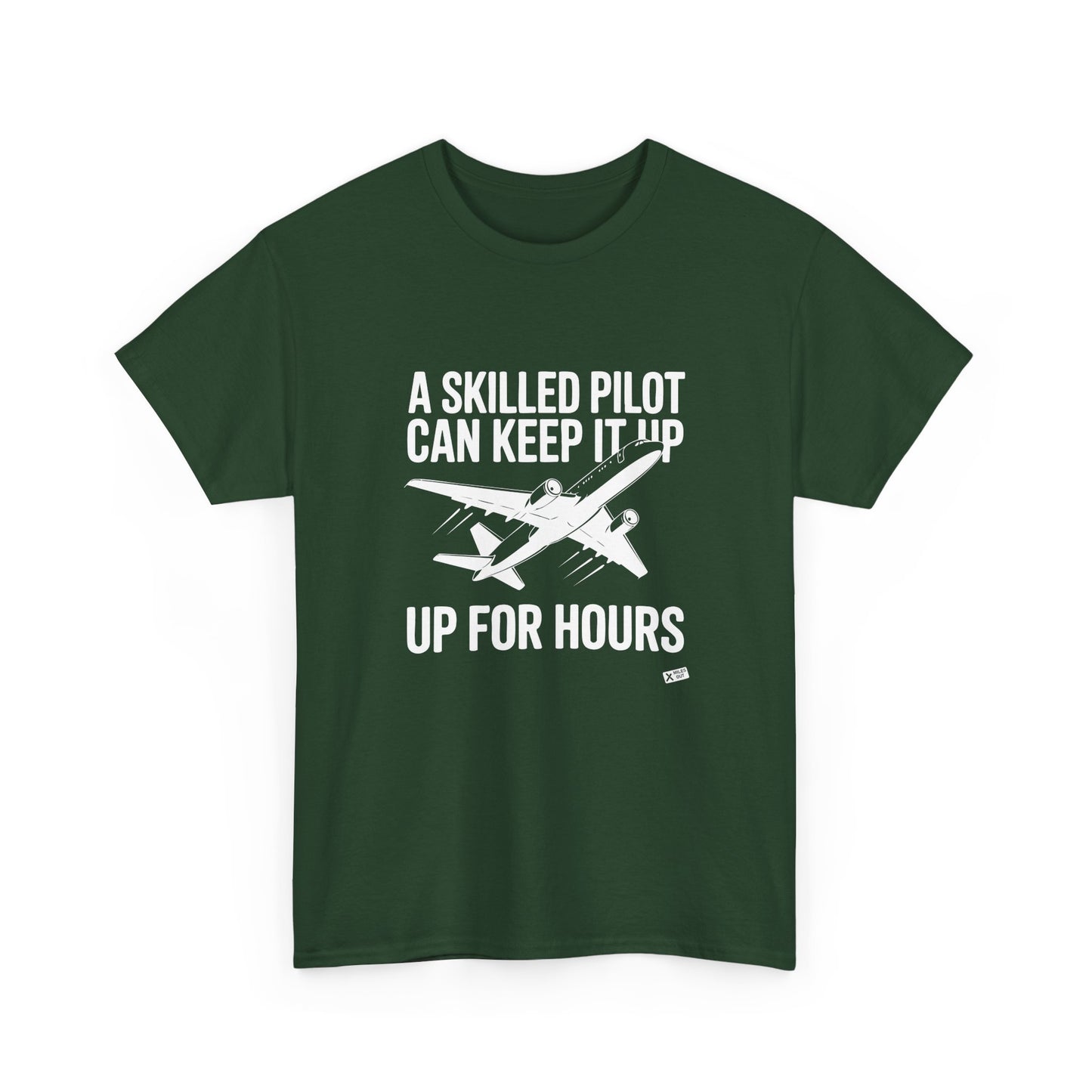 A skilled pilot can keep it up for hours