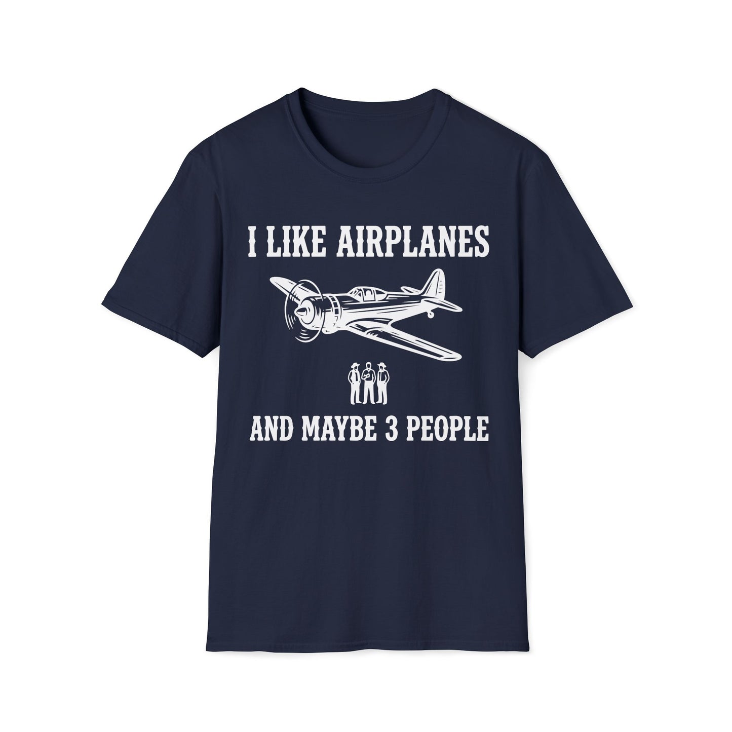 I like airplanes and maybe 3 people
