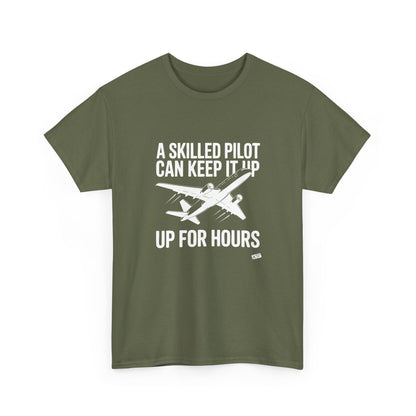 A skilled pilot can keep it up for hours