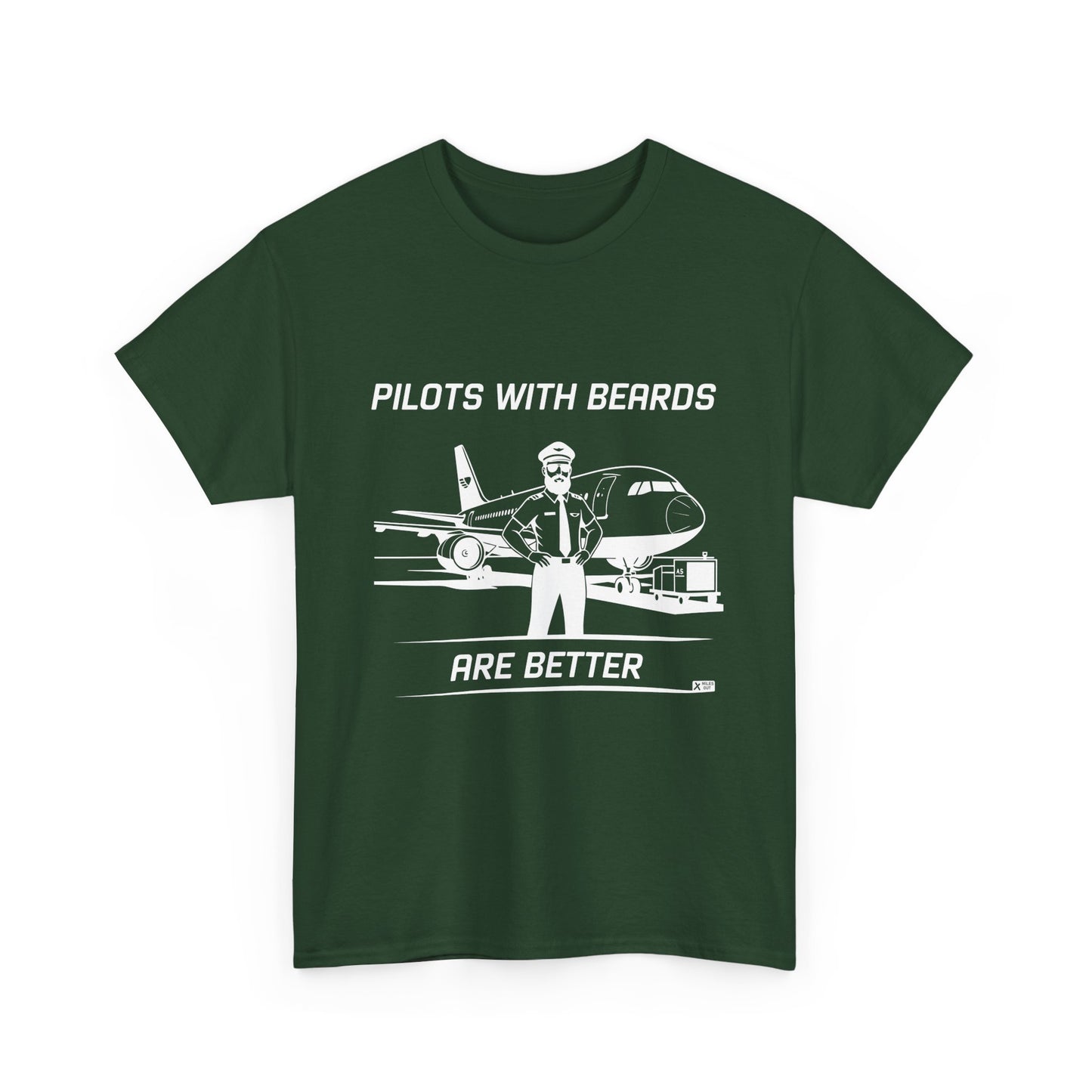 Pilots with beards are better
