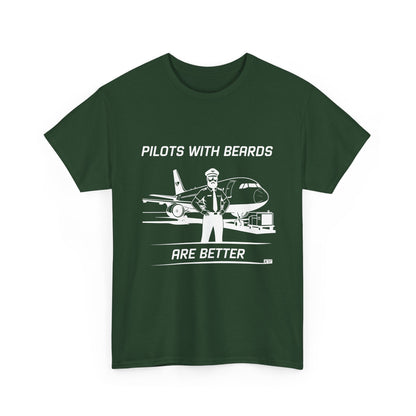Pilots with beards are better