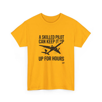 A skilled pilot can keep it up for hours