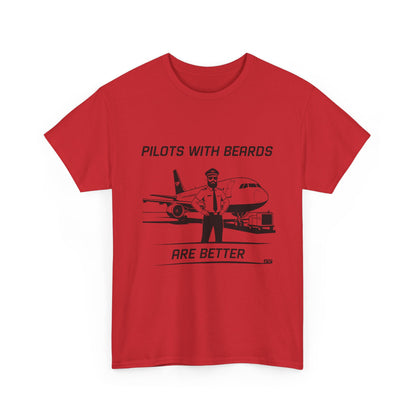 Pilots with beards are better