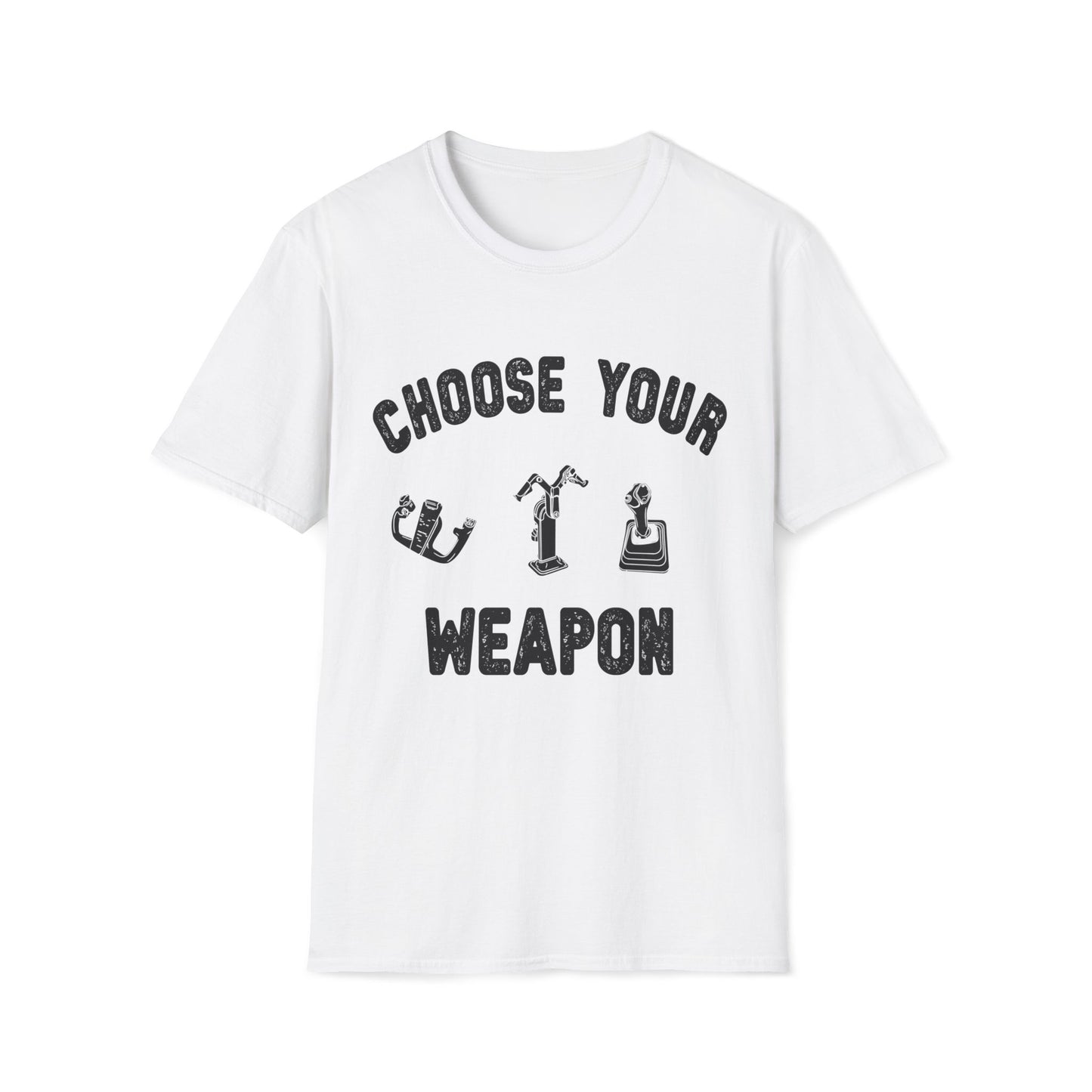 Choose Your Weapon - to fly the plane!