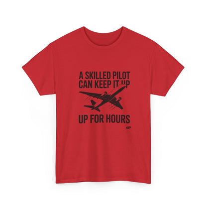 A skilled pilot can keep it up for hours