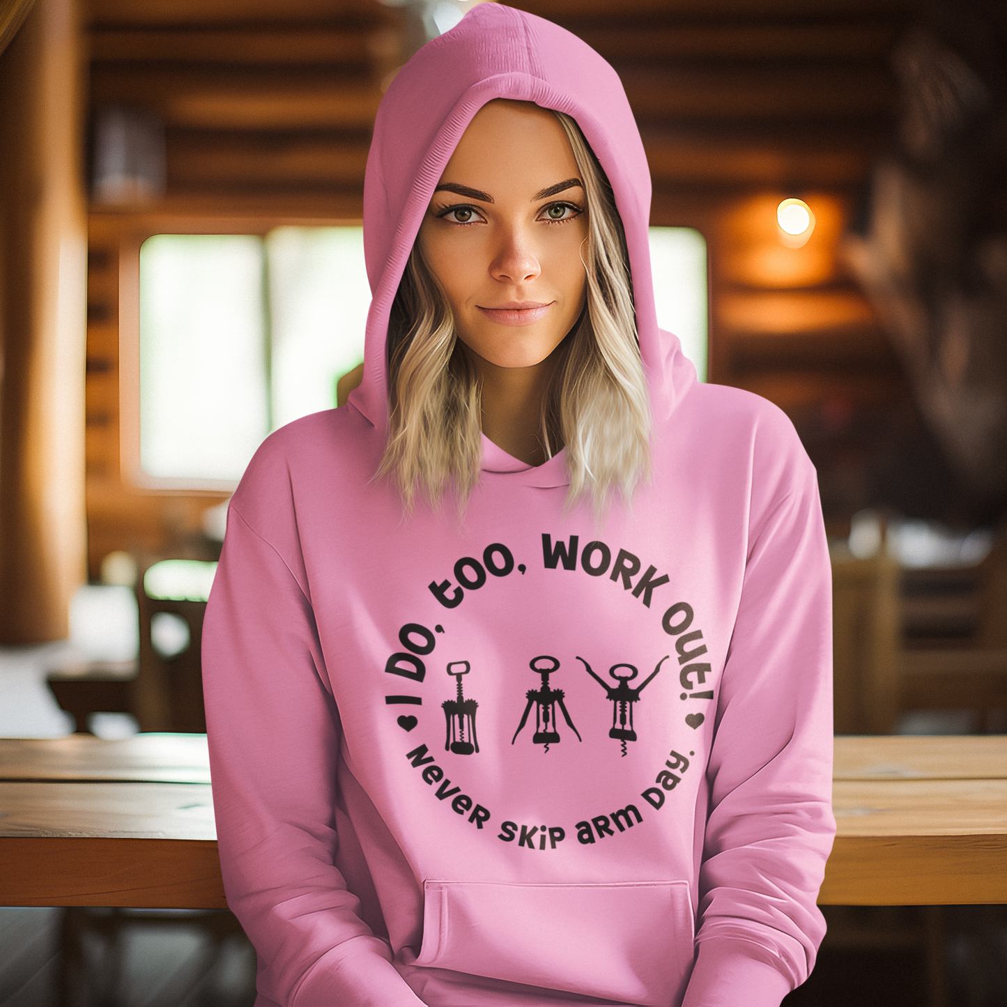 Funny Wine Hoodie for Women  - Cozy Wine Lover Pullover