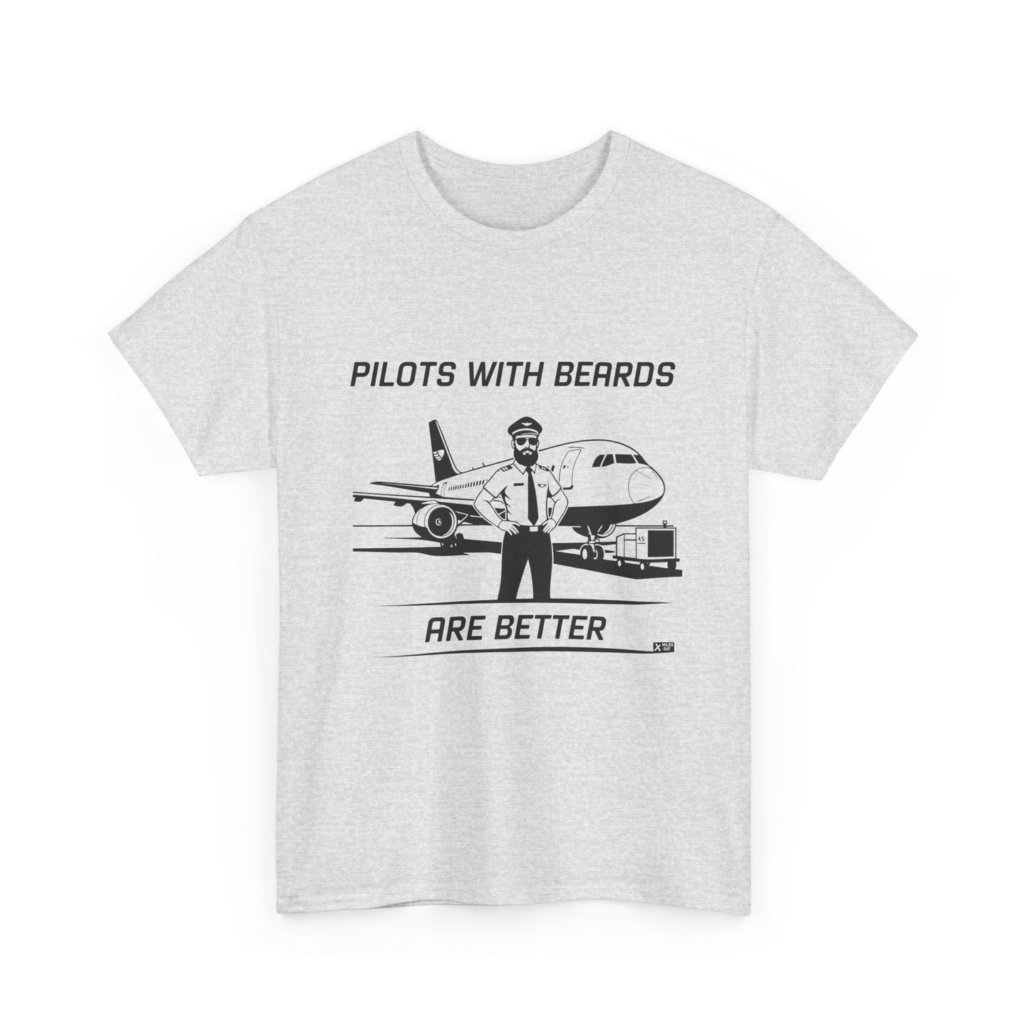 Pilots with beards are better
