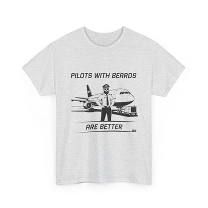 Pilots with beards are better