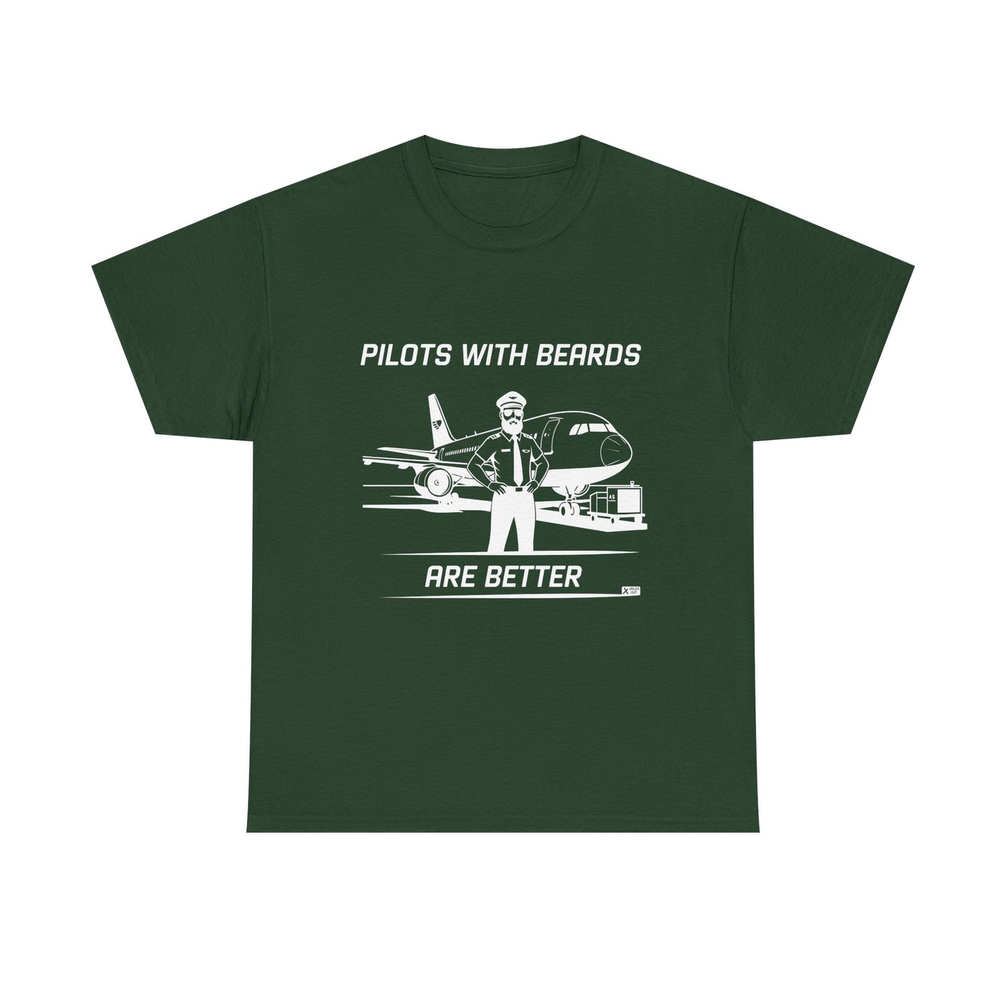 Pilots with beards are better