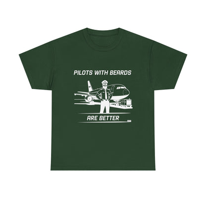Pilots with beards are better