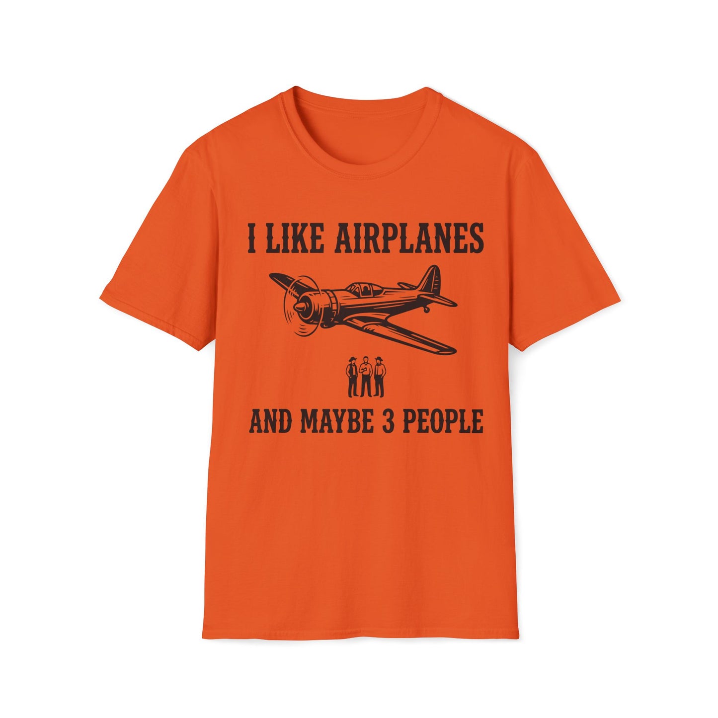 I like airplanes and maybe 3 people
