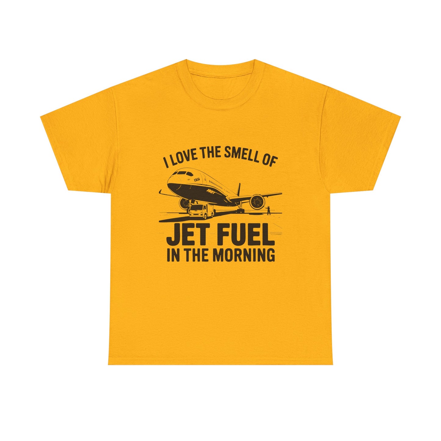 I love the smell of jet fuel in the morning