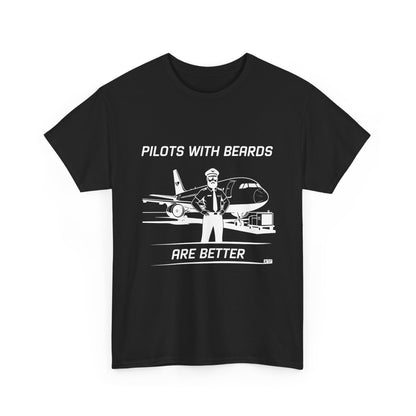 Pilots with beards are better
