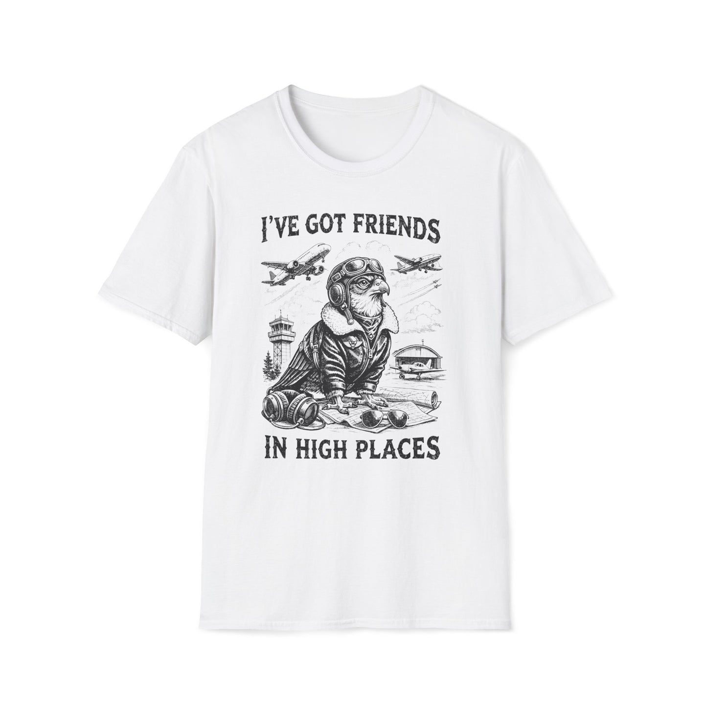 I´ve got friends in high places - t-shirt
