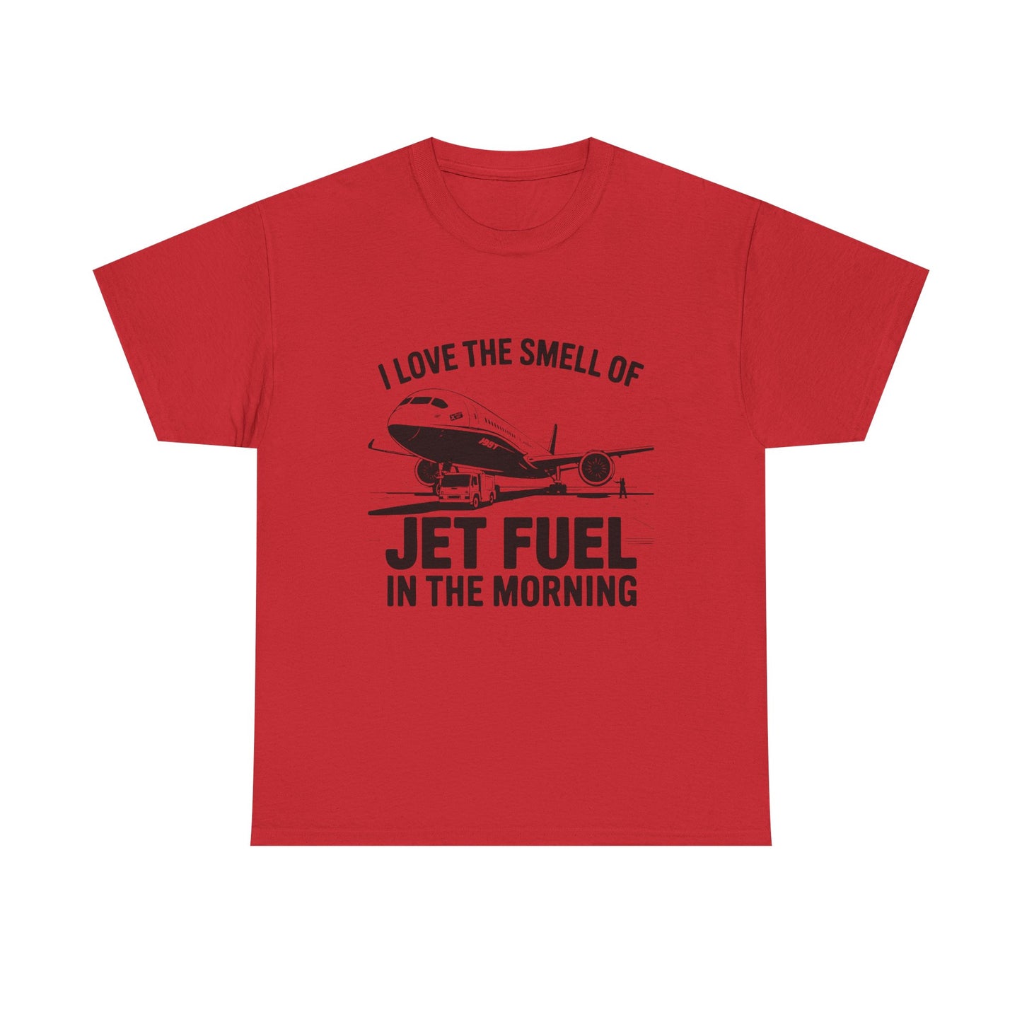 I love the smell of jet fuel in the morning
