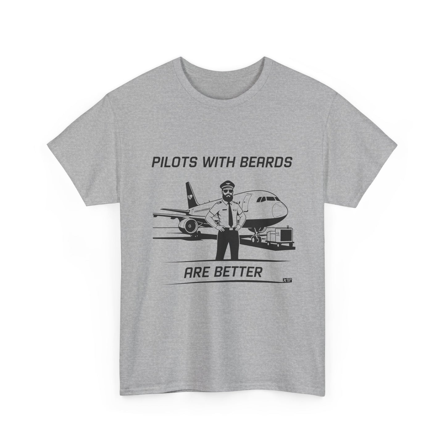 Pilots with beards are better