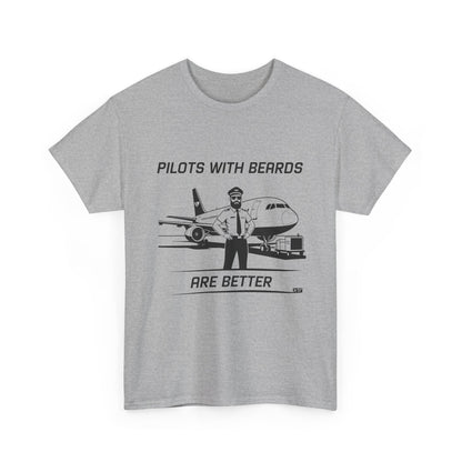 Pilots with beards are better
