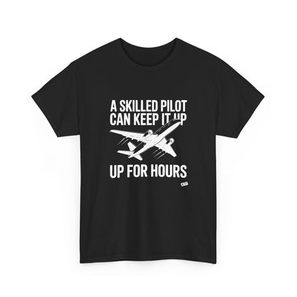 A skilled pilot can keep it up for hours