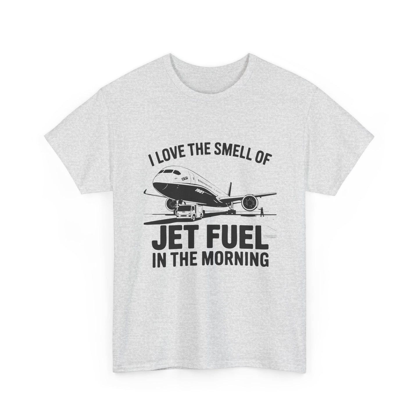 I love the smell of jet fuel in the morning