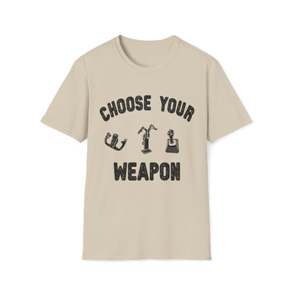 Choose Your Weapon - to fly the plane!