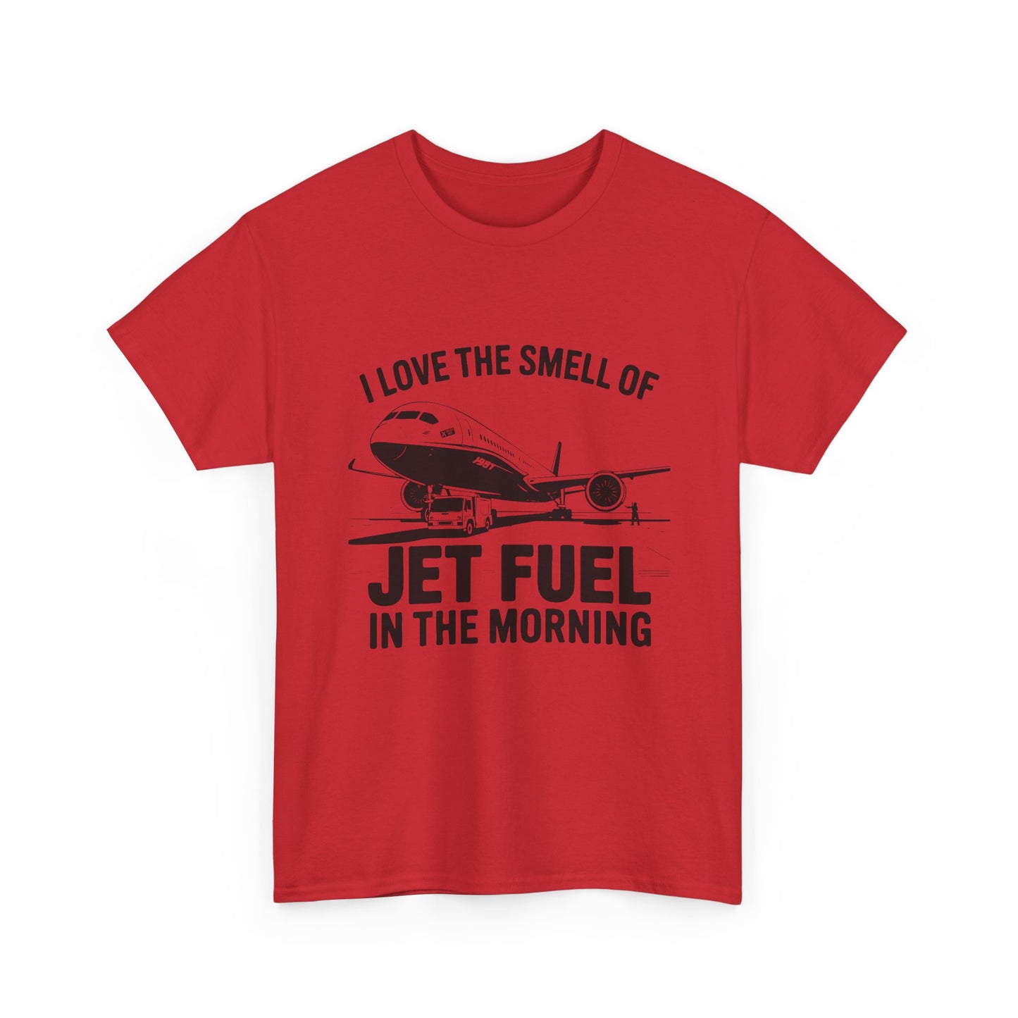 I love the smell of jet fuel in the morning