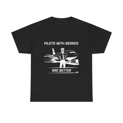 Pilots with beards are better