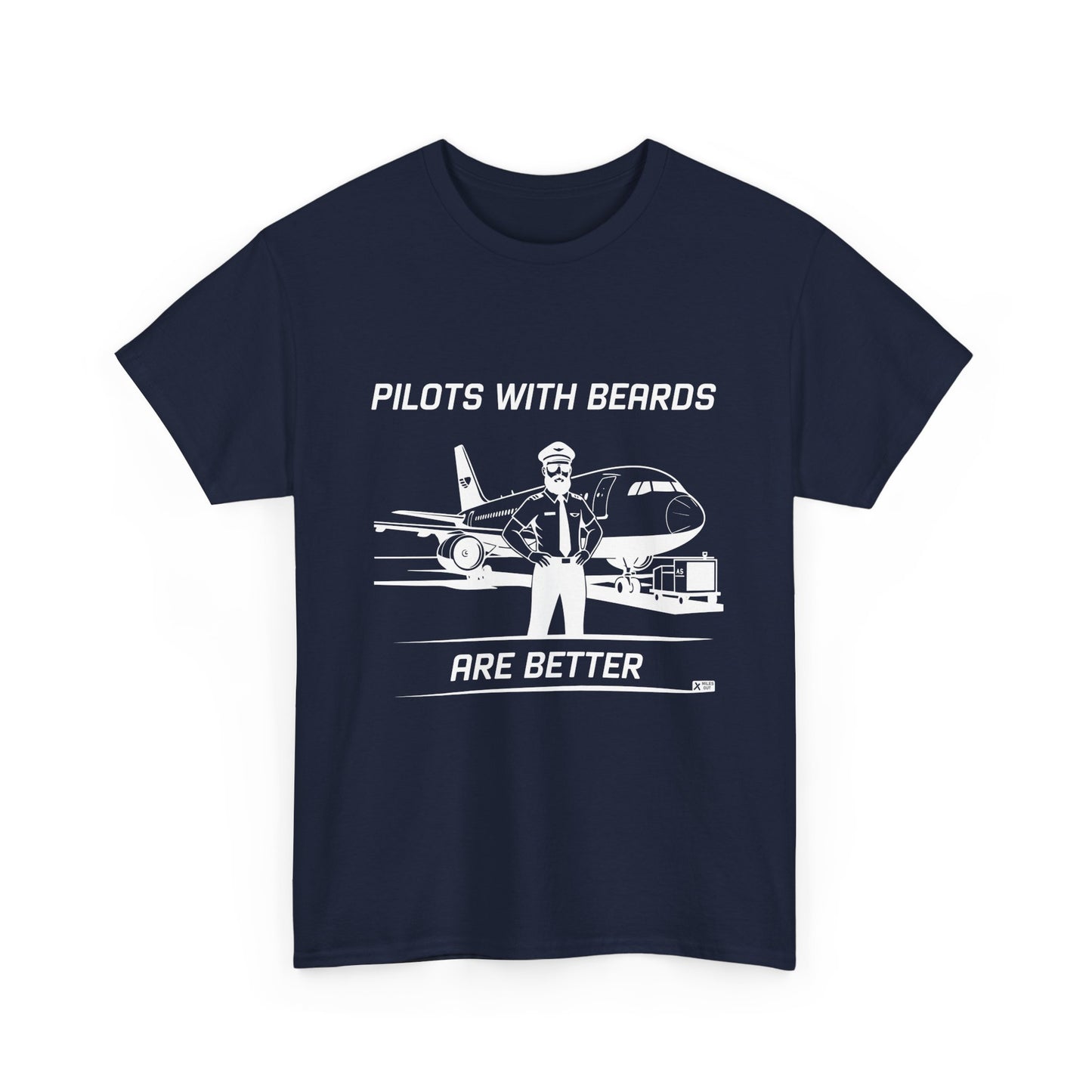 Pilots with beards are better