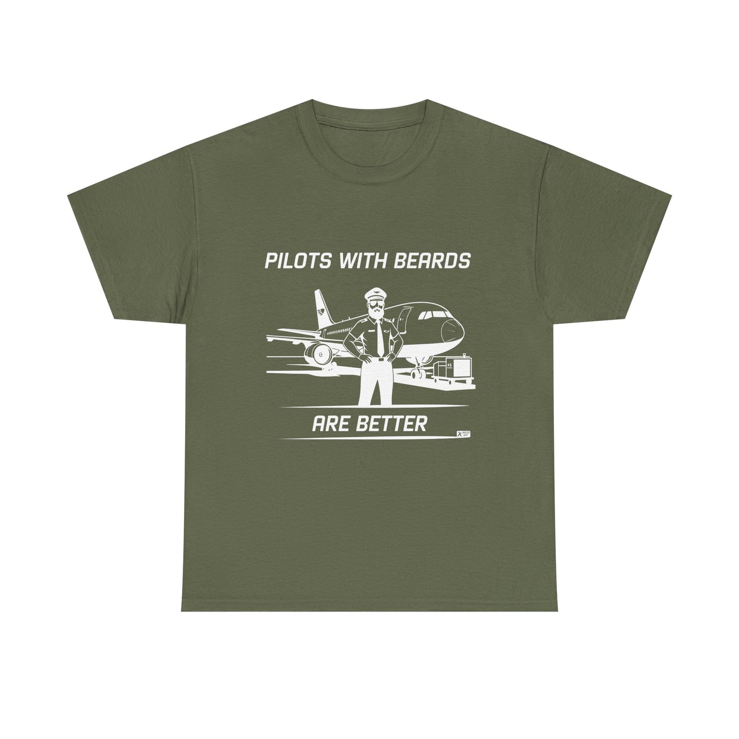 Pilots with beards are better