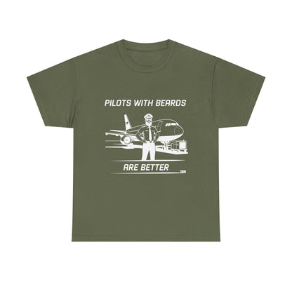 Pilots with beards are better