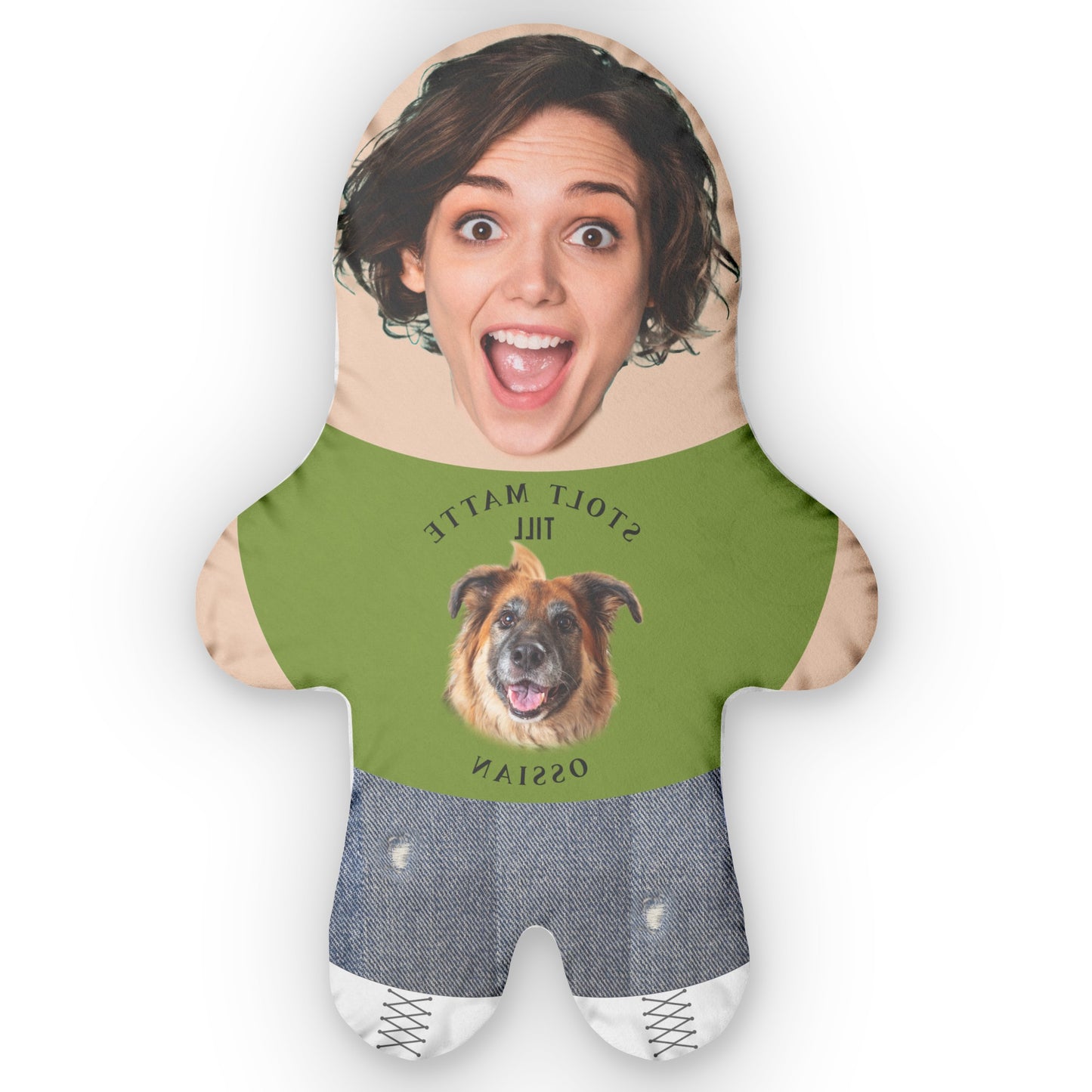 Custom pillow with your pictures & text