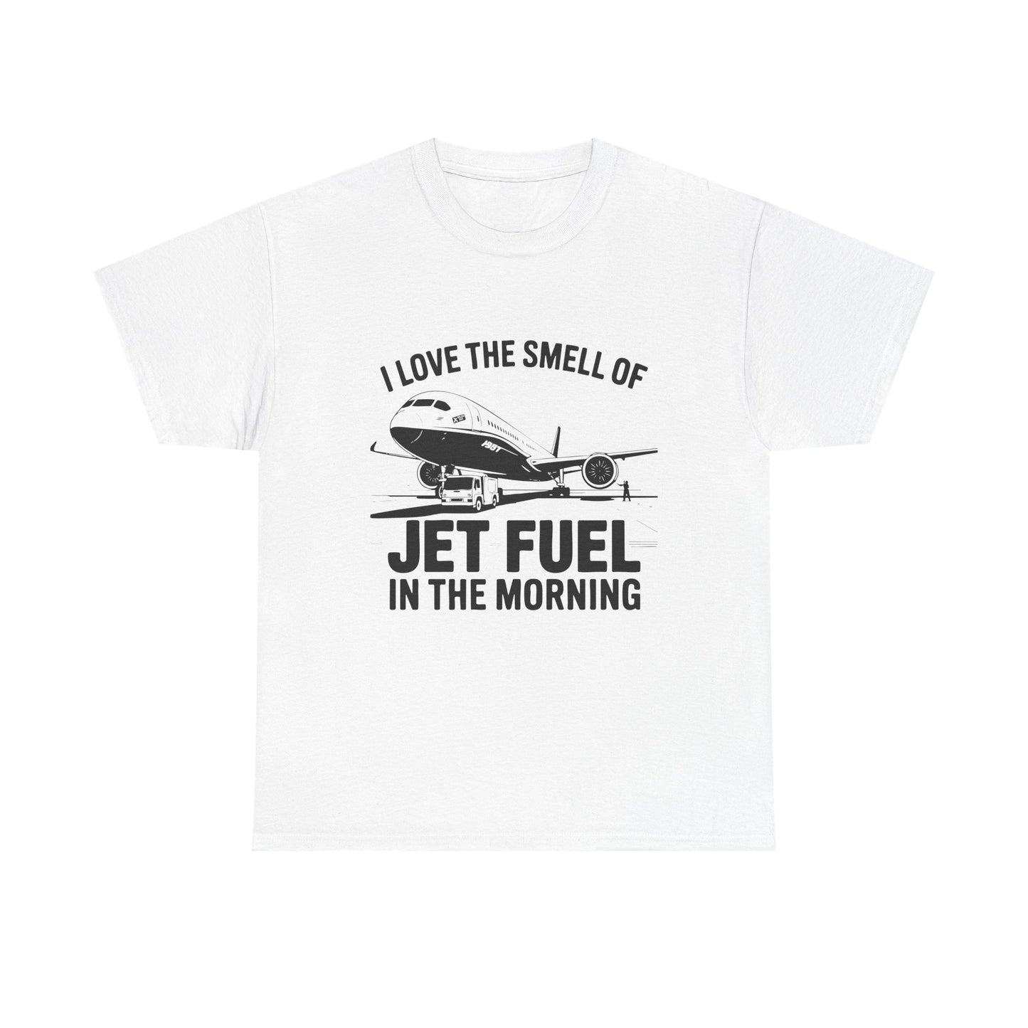 I love the smell of jet fuel in the morning