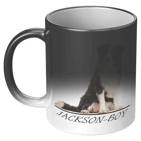 Pet Dog Mug with your pet´s name and picture