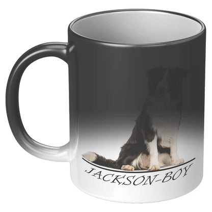 Pet Dog Mug with your pet´s name and picture