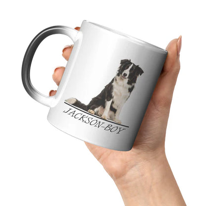 Pet Dog Mug with your pet´s name and picture