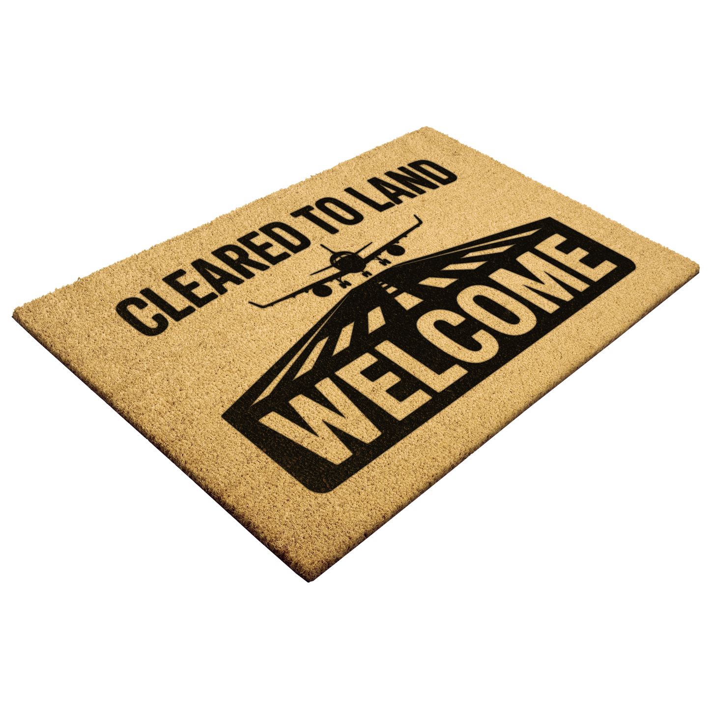 Cleared_to_land_-_welcome_aviation_door__Outdoor_Mat_Angle_Mockup.png