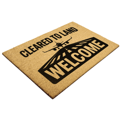 Cleared_to_land_-_welcome_aviation_door__Outdoor_Mat_Angle_Mockup.png