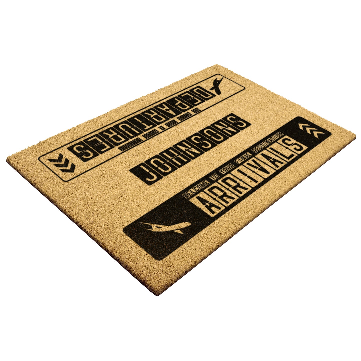 Custom Aviation Doormat