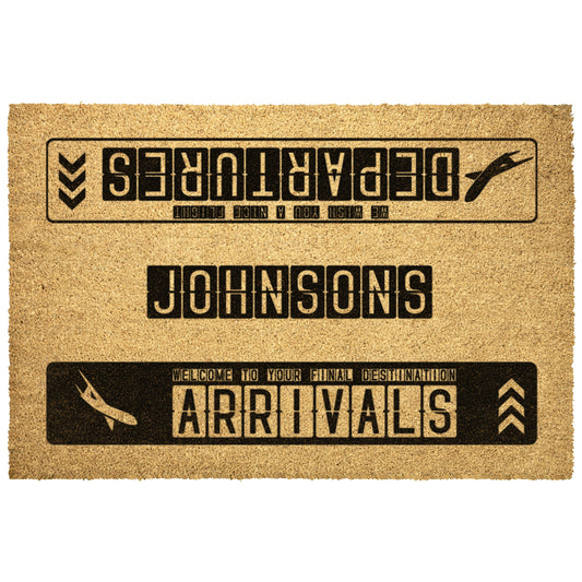 Custom Aviation Doormat